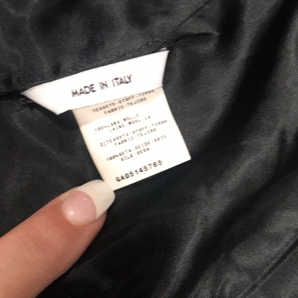 PHILOSOPHY DI Alberta Ferretti NEW Gray Wool Evening Jacket size 6 - Picture 10 of 15